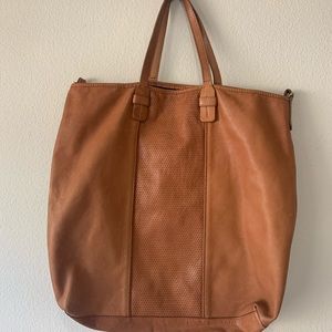 Sezane Leather Tote